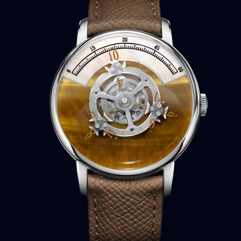 montre TilOne de TilTime tiger eye