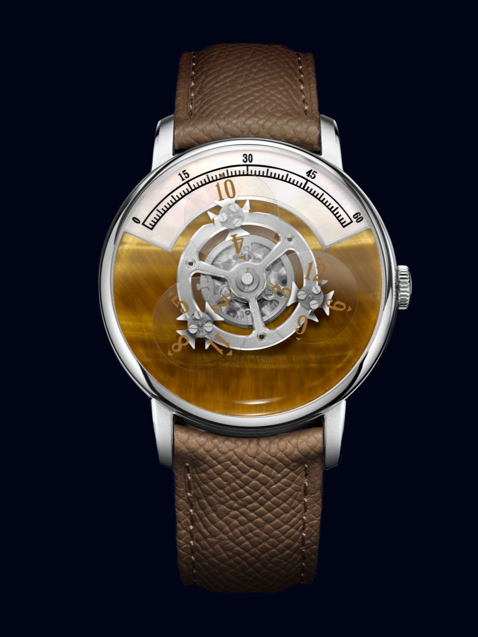 montre TilOne de TilTime tiger eye