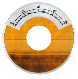 cadran pierre naturelle tiger eye de la TilOne de TilTime